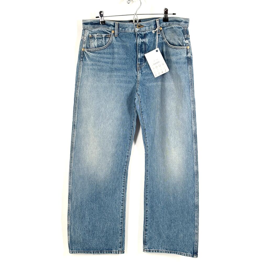 NWT khaite mid rise denim kerrie jeans size 32